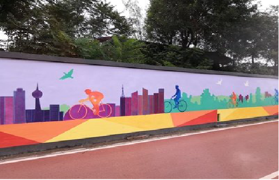 高县墙体彩绘-围墙