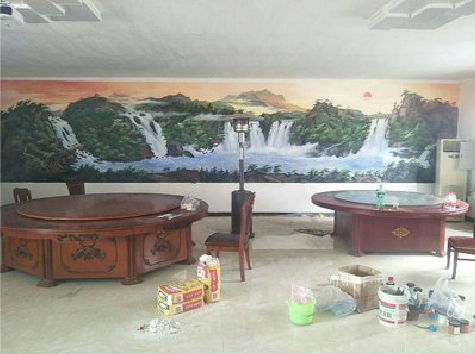 高县墙绘-写实风景