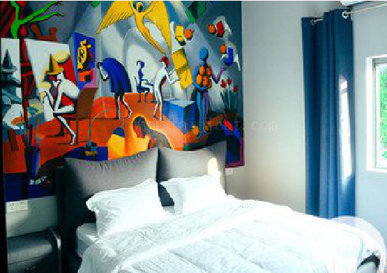 高县对于酒店的墙体彩绘而言更注重哪些方面？