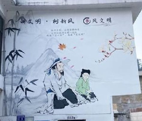 高县分享几个墙绘保养知识。