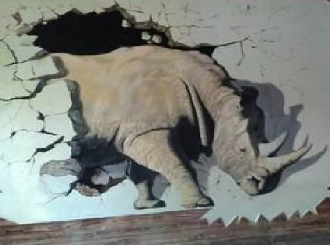 高县在墙绘中，如何绘制3D效果？