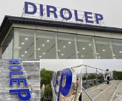 高县楼顶发光字安装的注意事项。